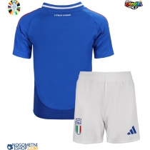 Otroški Nogometni dresi Italija Domači EP 2024 Kratek Rokav (+ Kratke hlače)